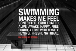 swimming is my life 