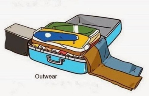mahouprince:lazypifarm:omgthatdressxx:How to Pack Luggage?Where the hell are you going that you need