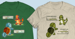 Jaimeugarte:  Jaimeugarte:  New Pokemon Shirts!!!! One Represents The Classic Gameboy