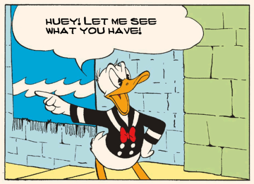 wackd: galoots:  God gave me basic image editing skills and a free downloadable Carl Barks font for a reason Original Vine: (X)  i was honestly almost convinced this was real 