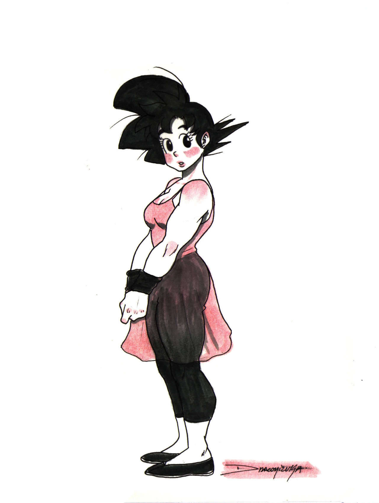 Dragon Ball 63 — Yo, I love your genderbent designs! I especially