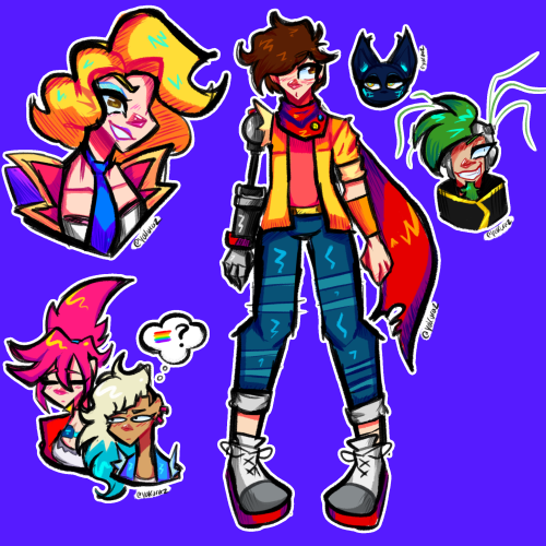 Lots Of HiFi Rush Doodles