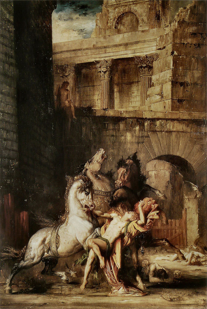 fer1972:  Today’s Classic: Gustave Moreau (1826-1898) 1. Oedipus and the Sphinx