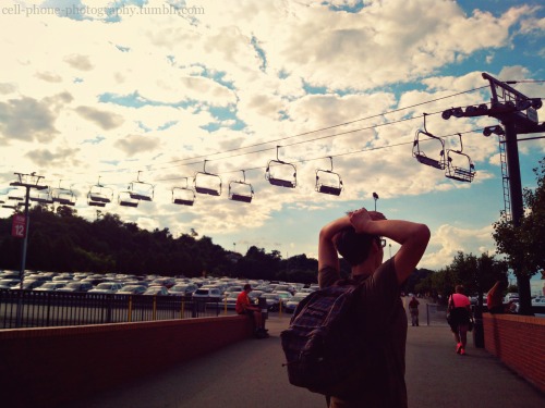 Kennywood, Pittsburgh, PA, July 2014.(via cell-phone-photography)