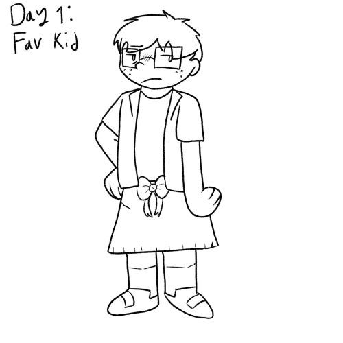 Kindertober Day 1 : Fav Kid