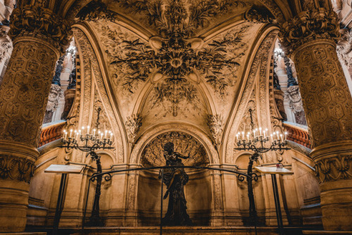 allthingseurope:Opera Garnie Entrance, Paris (by soomness)