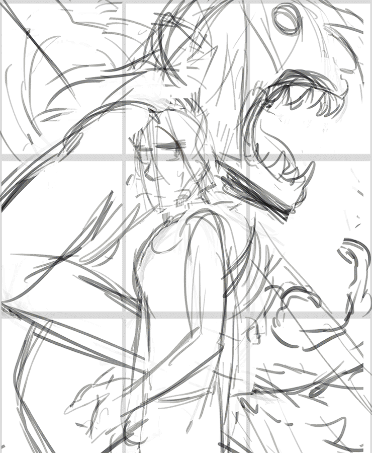 calonarang:Processes for the last three paintings!  Painting is always an interesting
