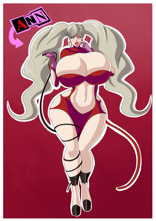 annon-mlp: Commission - Persona 5Ann/Panther: The tallest with and her panther tail also works as a 