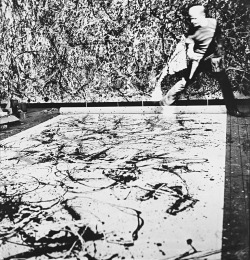 inritus:Jackson Pollock, 1950. Photographed