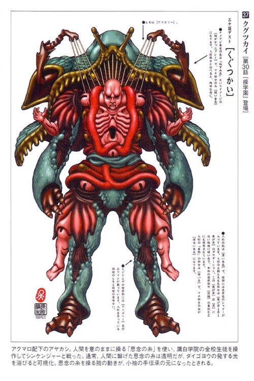 crazy-monster-design: Kugutsukai from Samurai Sentai Shinkenger, 2009. Designed by Tamotsu Shinohara