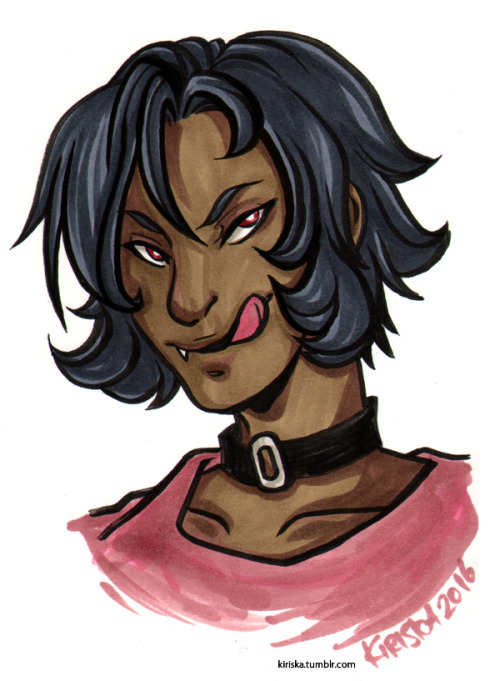 kiriska: @clevergirlfriend‘s vampire boy~ Help, I love.
