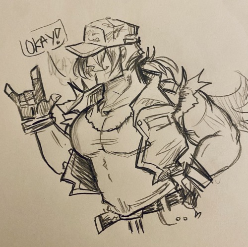 Terry Sketches From Memory (cuz I Got Scared And Thought I Forgot How To Draw Him ) ..
