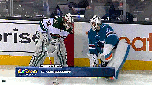 wild at sharks | 4/7/18⤷ jones and stalock chat during warmups