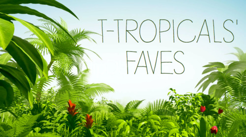 t-tropicals:  Don’t delete this text, it wont show up on your blog!  I decided to finally make a fav