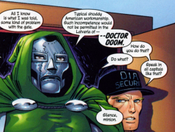 billyarrowsmith:  This is canon as one of Doctor Doom’s abilities.
