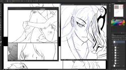 HOW THEY MET, 7 PAGES COMIC INCOMING.Okay people don’t panic, this will be serious material. It’s also bigger work than what I usually do and Raven’s GODDAMN outfit is really a bitch to draw. So it’s taking a while. I swear it’ll be worth the