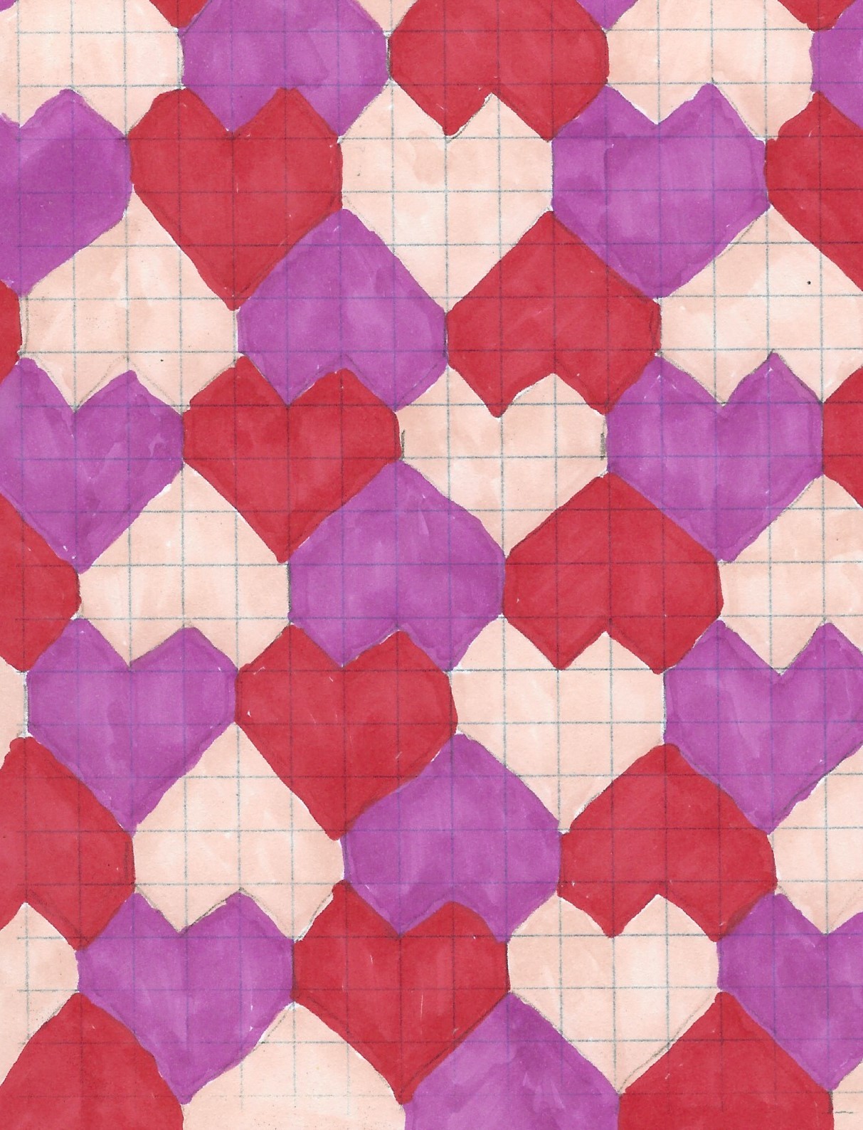 What s Happening Heart Tessellation Pattern What s Happening Heart Tessellation Pattern