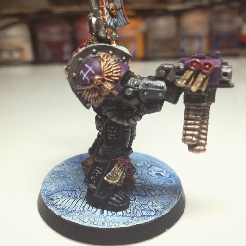 the-imperium-of-mann: warhammermotivation: I finished the High Chaplain today. Praise the Emperor. B