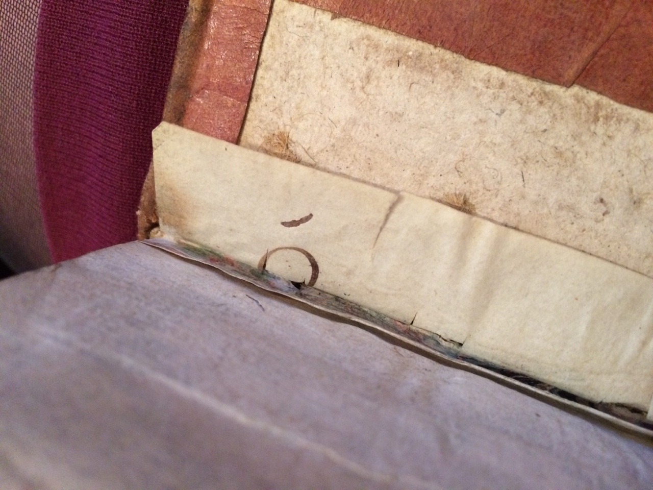book-historia:  Waste not, want notSome books in old bindings may not be entirely
