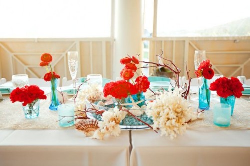  Beach Wedding Centerpieces 