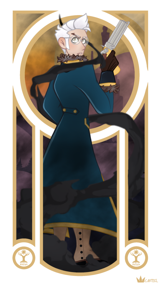 Drawing That Represents My Version Of Percy De Rolo From Vox Machina.