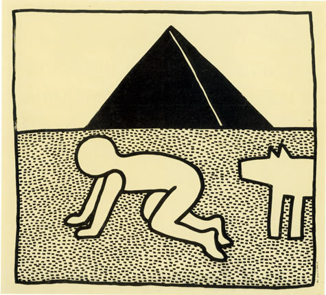 importantmodernart:  Untitled, 1981Keith Haring