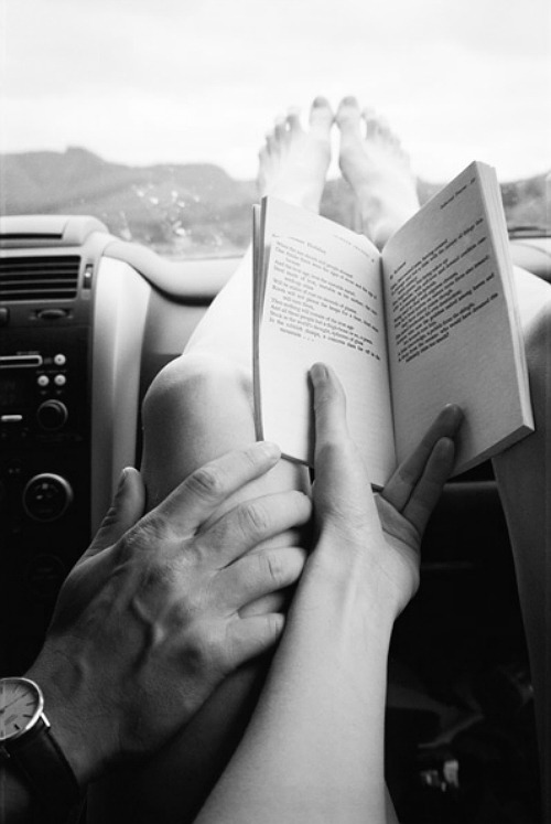 Porn littlegirlvoice:  I’m always reading. In photos