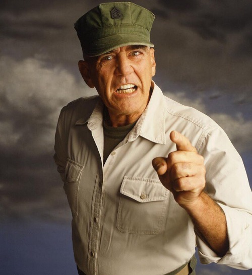 middidg777: megaaj123:   oneshoeshort:  R. Lee Ermey 1938 - 2018 “Semper Fi, Gunny”  The best comment I saw on Facebook about this: The gates of heaven swung open wide and Saint Peter threw a salute, let out a shout Welcome Gunny! Semper Fi carry