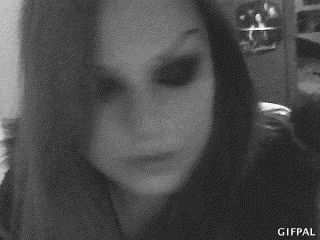 gothic-sanctum:  Do you like my makeup? :3 
