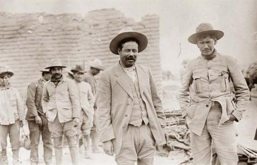 Pancho Villa, the Mexican revolutionary and mustache inventor