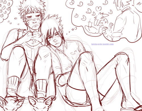 i was gonna color it but then i didnt. anyways naruto is in so deep can you feel it
