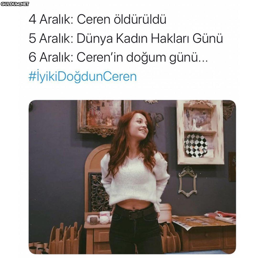 4 Aralık: Ceren öldürüldü...