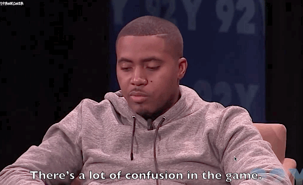 stankonia:  Nas talking about new rappers. 