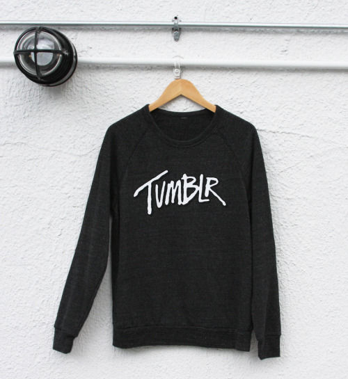 staff: Hello. I’m Tumblr’s new ’90s crew sweatshirt. Let’s shred together. m