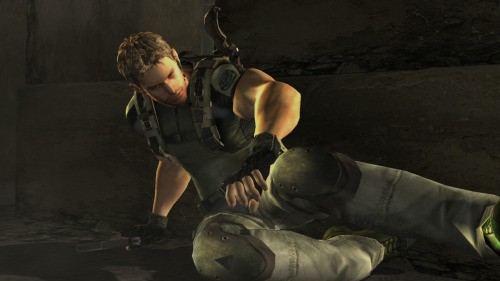 fyeahchrisredfield:  snipzu:  Took some screenshots of Chris Redfield in RE4  I do enjoy this very much. 