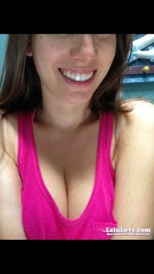 Smile for #cleavage!! :) http://www.lelulove.com