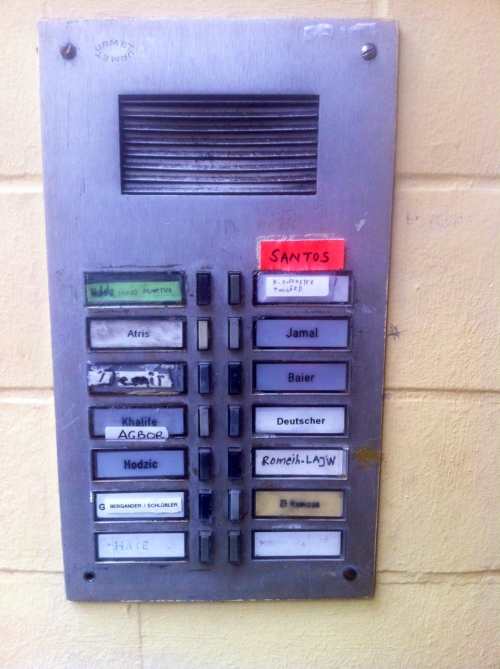 bellplates: Deutscher Santos Jamal Baier Atris Doorbell captured mostly in creative dirty berlin :)