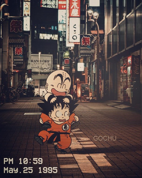 gochuedits: 友情 ドラゴンボール G O C H U