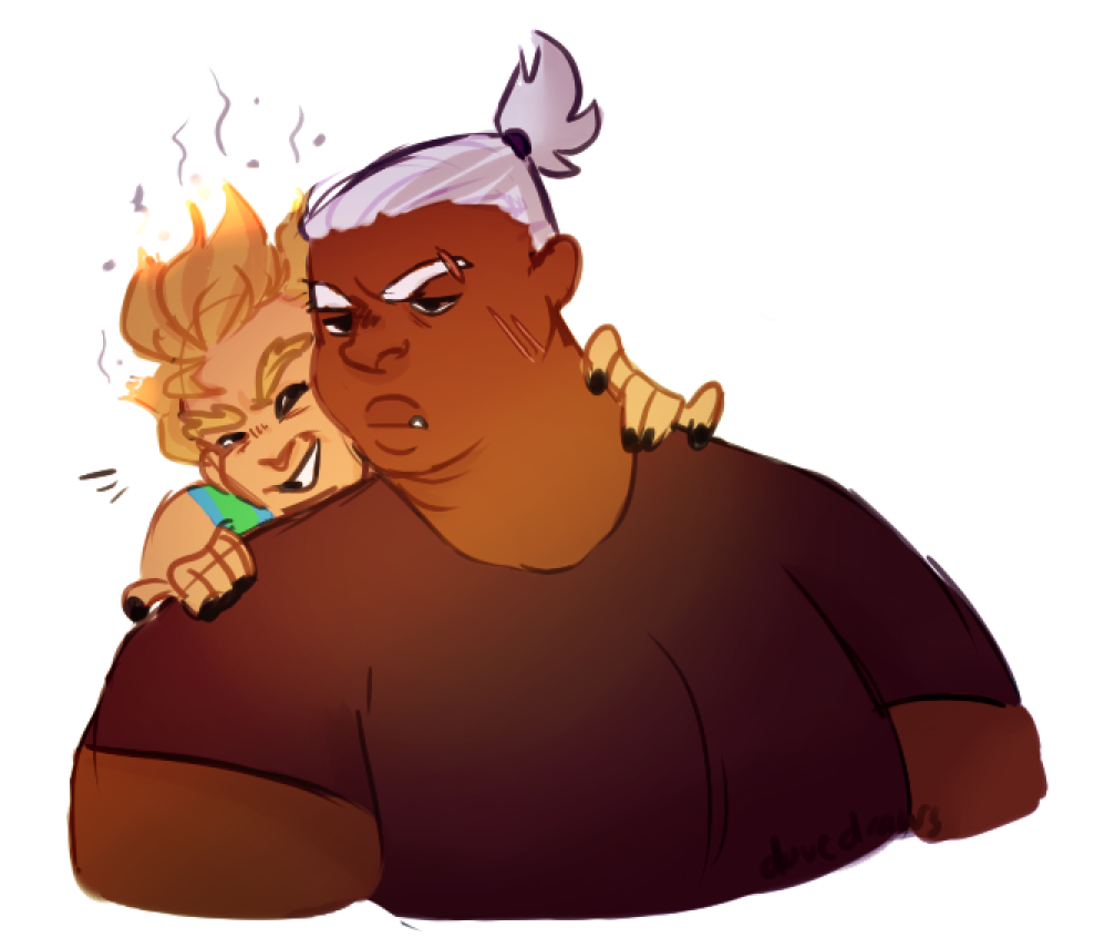 dove-draws:  “u kno u wanna go rob that candy shop dude, i can see it in ur eyes”