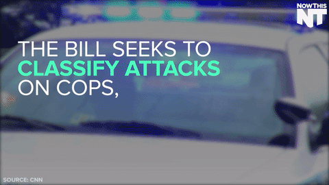 dontshootus:It will soon be a hate crime to attack a police officer in Louisiana even if he attacks 