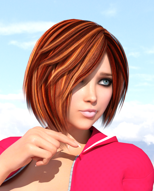 Working on the profile shot for Yelena, but I’m not sure where to go in terms of hair colour. I like