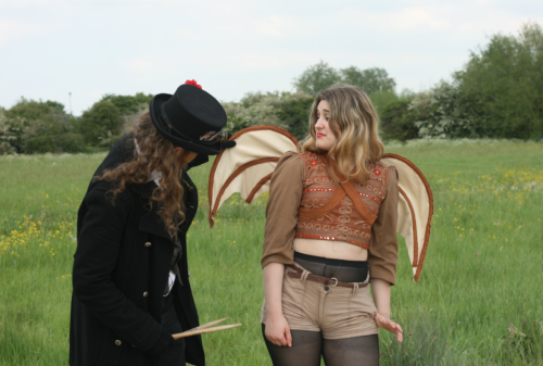 The mad science double act we deserve.Donnington Bridge photoshoot, 2014