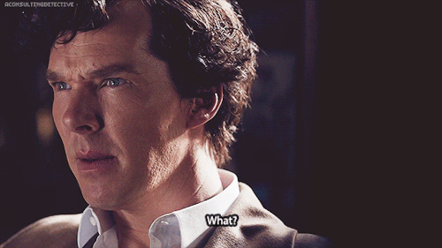 aconsultingdetective: ∞ Scenes of Sherlock Look, just solve the bloody thing, will you? It&rsq