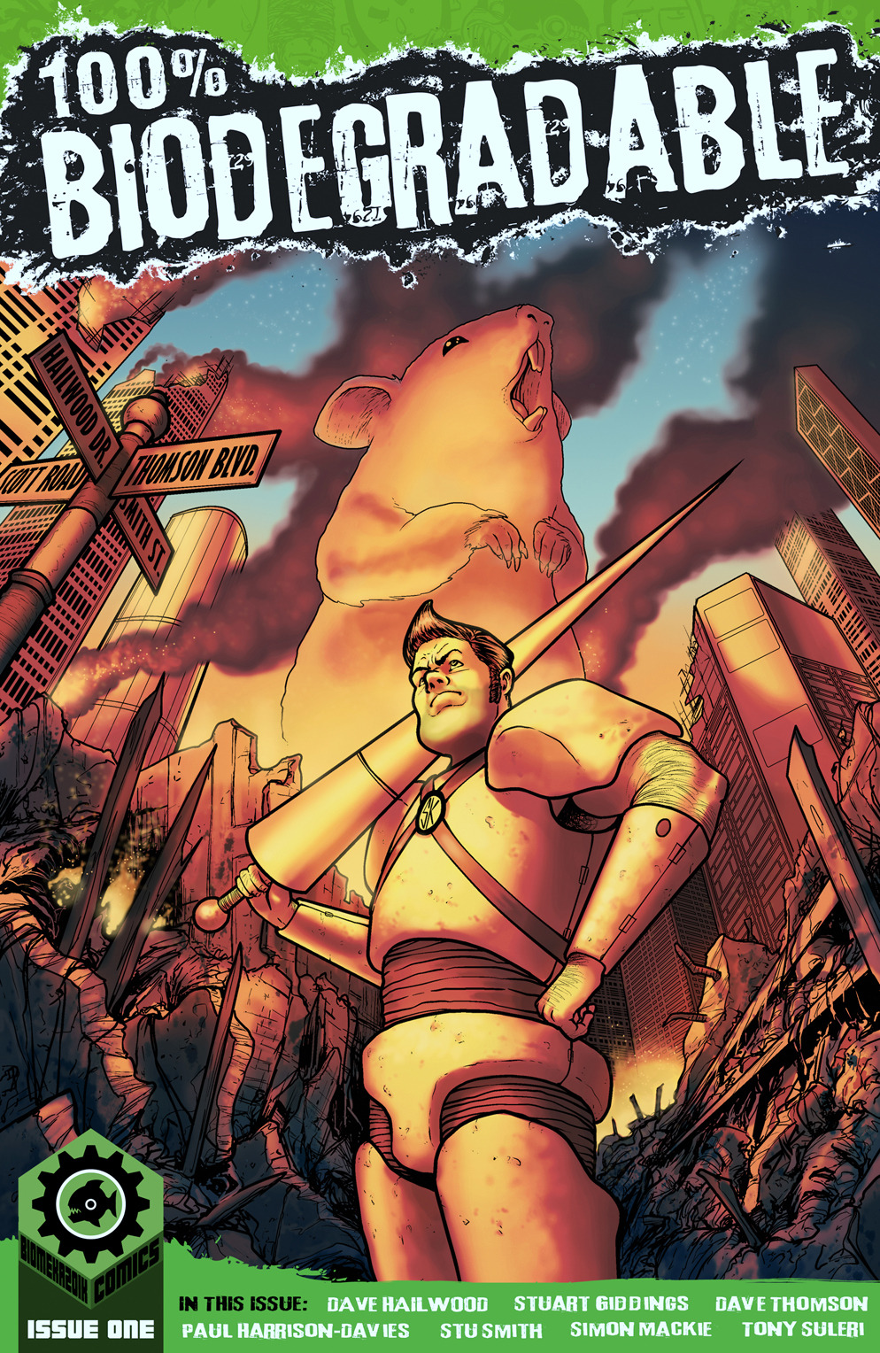 Now On Comicsfix!
100% Biodegradable #1
Action packed sci-fi digital comic extravaganza from creators across the U.K.
Request an early invite at www.comicsfix.com