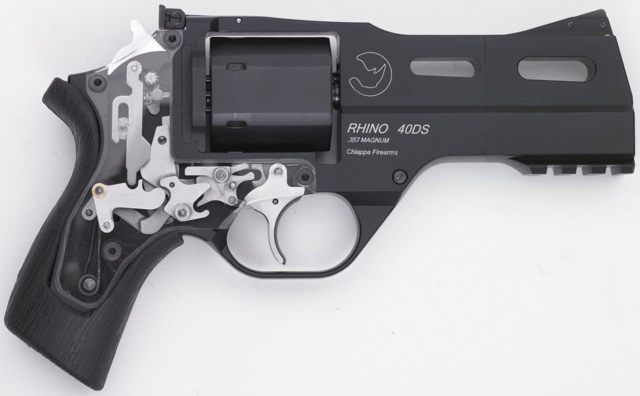 mdwaxx:  Firing mechanism of Chiappa Rhino. 