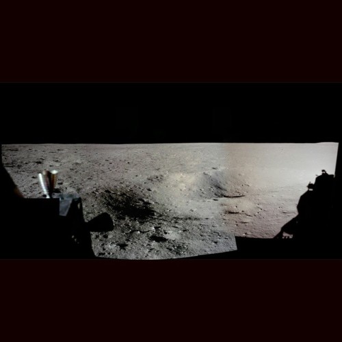 Apollo 11 Landing Site Panorama #nasa #apod  #neilarmstrong #Apollo11 #seaoftranquility #moon #lunarlanding #space #astronomy #universe