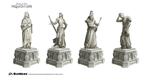 chantry-scholar:Depictions of Andrastian figures. [Nick Thornborrow] 