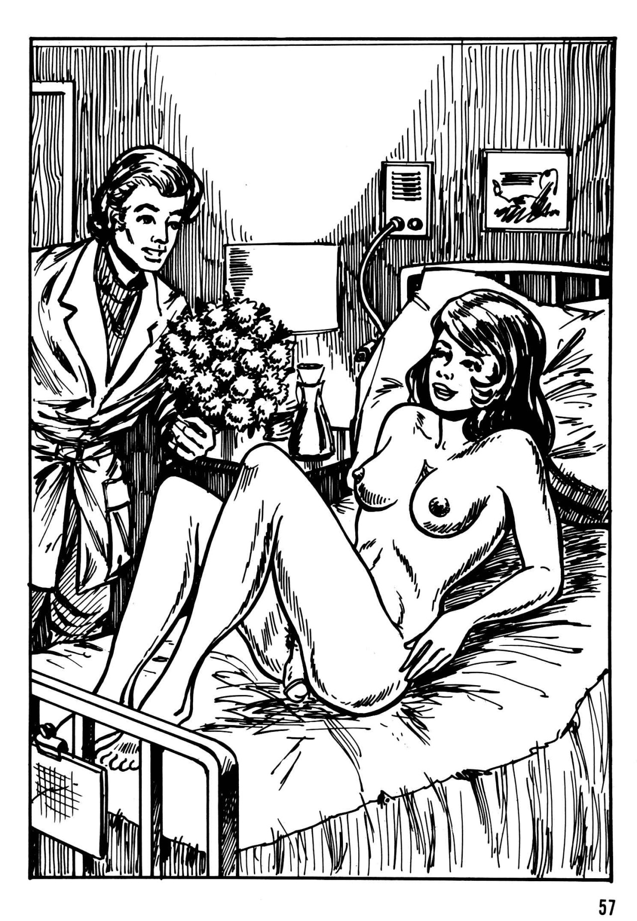 agracier:  2nd set of illustrations from a sex change story …  