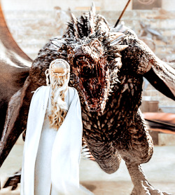 iheartgot: Daenerys Targaryen and Drogon