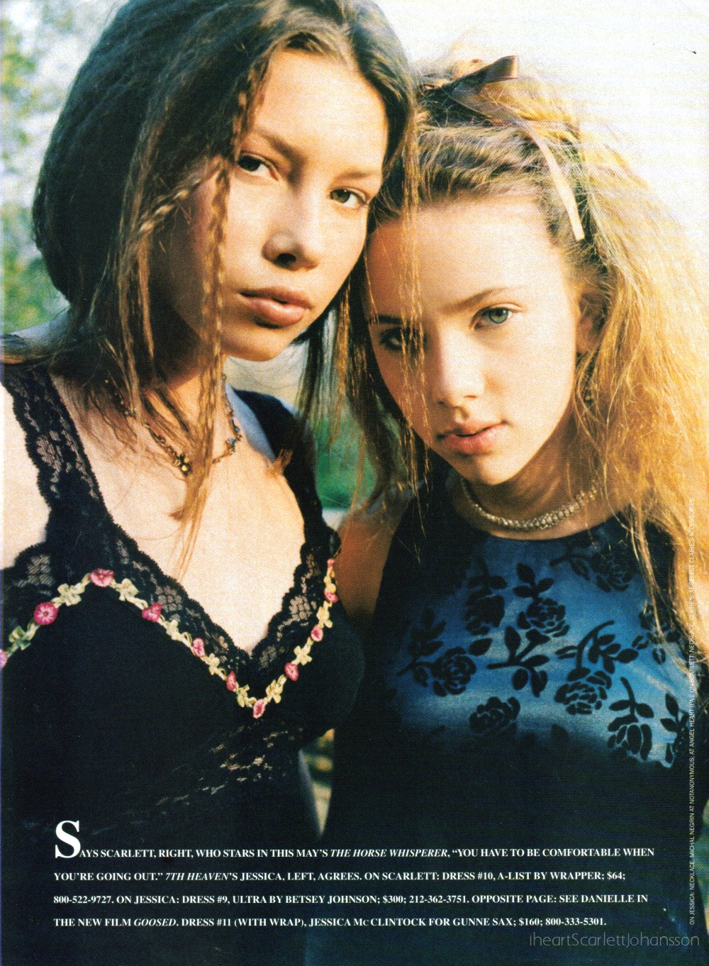  Teen People magazine / with Jessica Biel 1998 